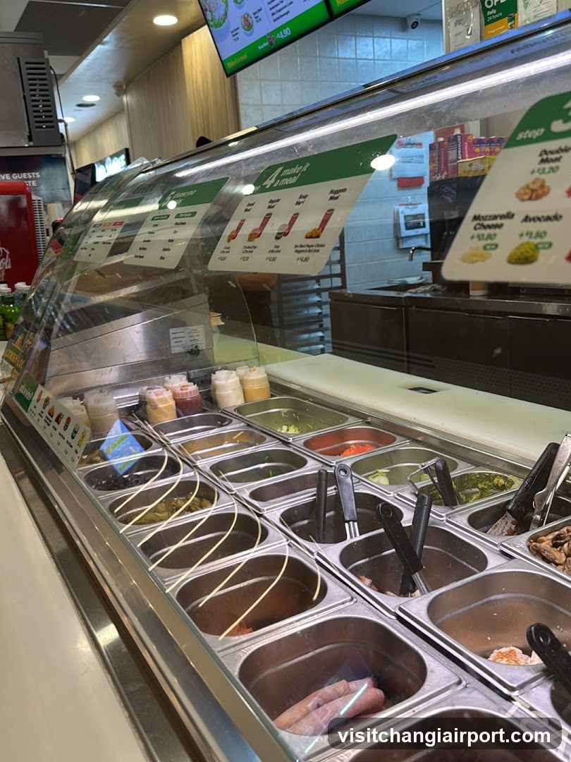 Food Counter Display