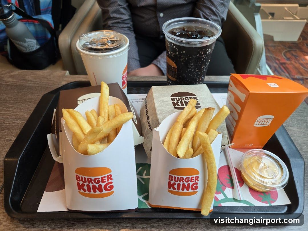 Burger King Meal Tray