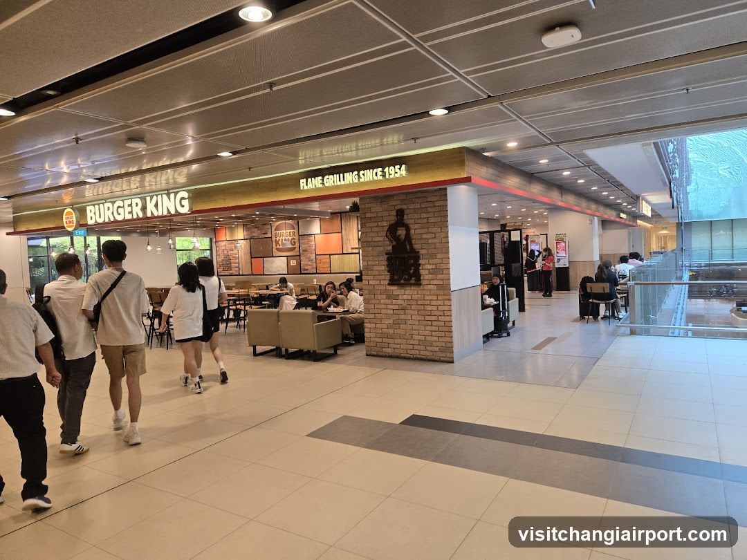 Burger King and Flane Grilling Interior View