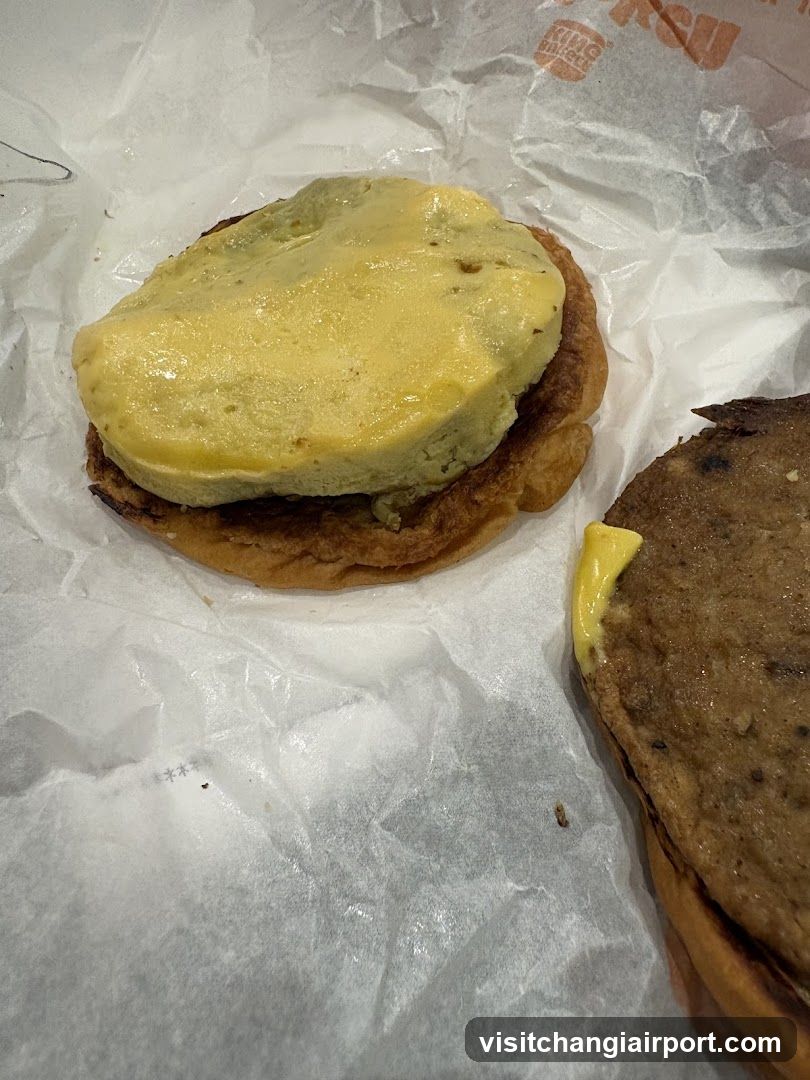 Burger with Cheese Sauce