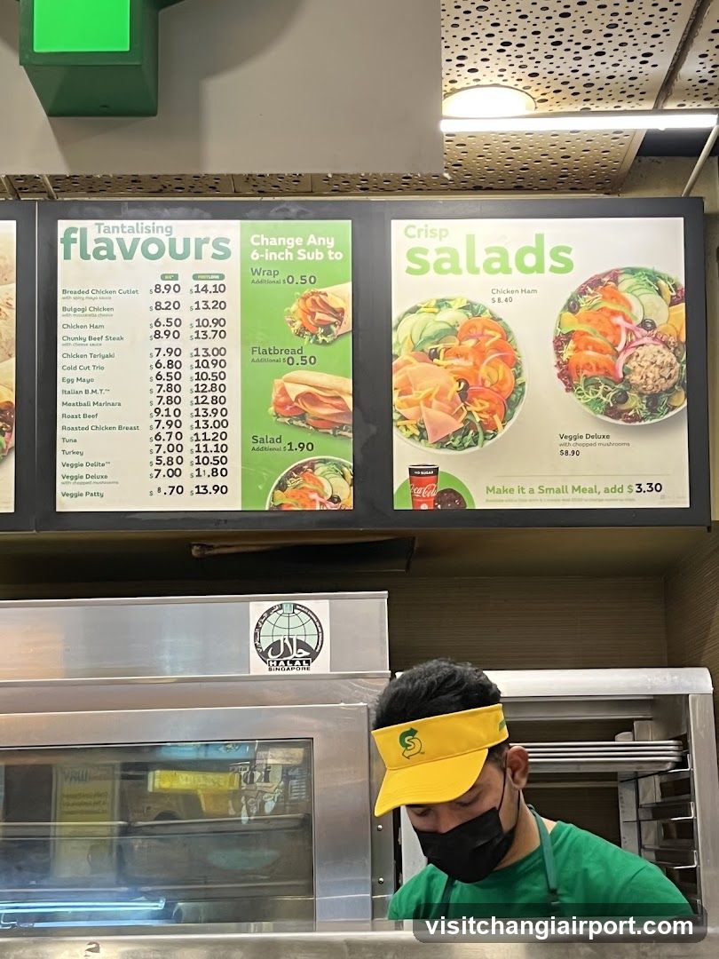 Food Counter Interior View