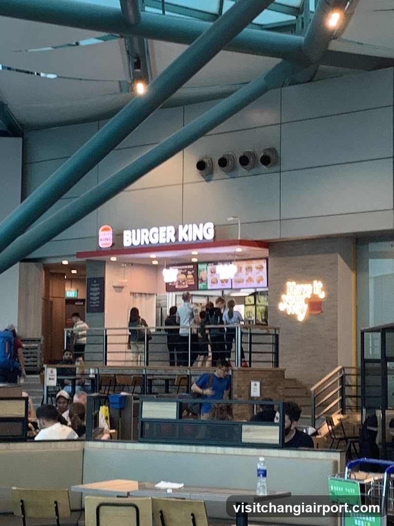 Burger King Interior View