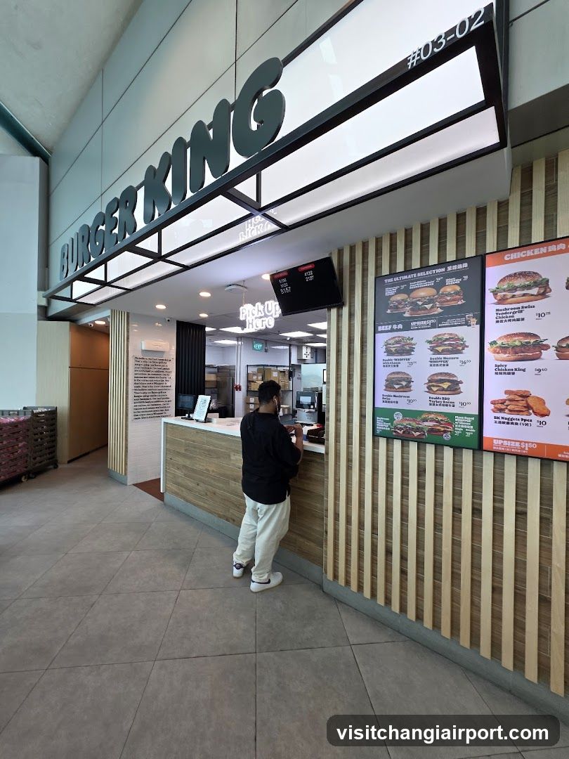 Burger King Store Interior View