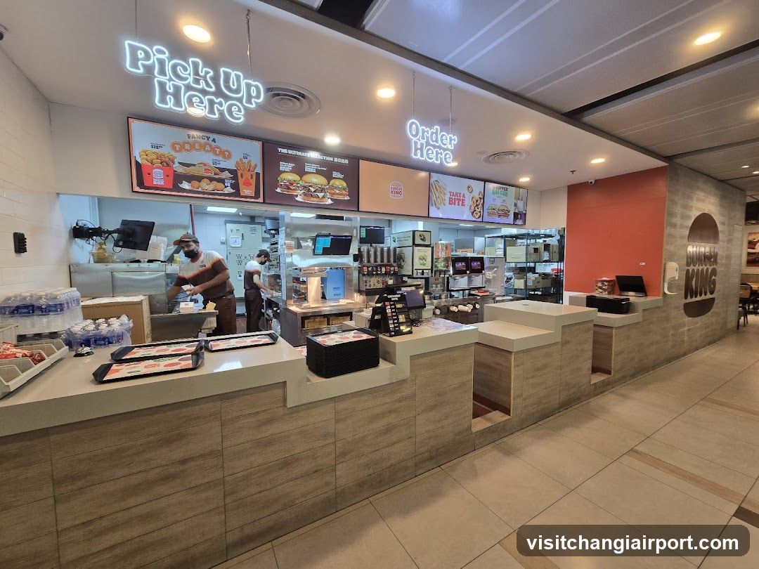 Burger King Counter Interior