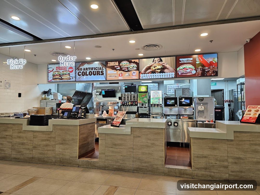 Fast Food Counter Interior