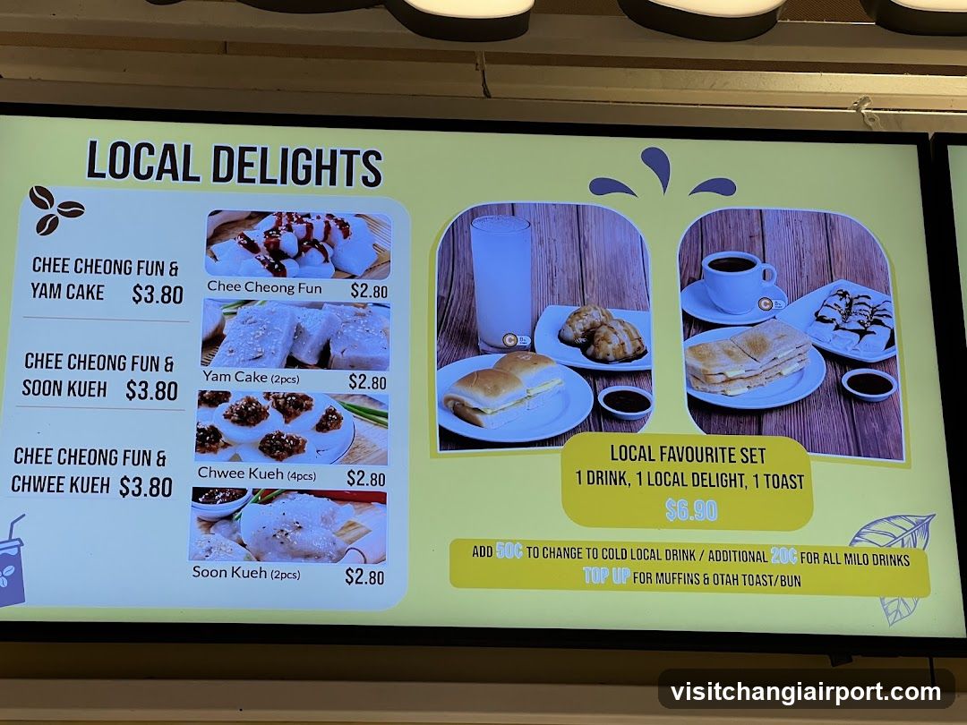 Local Delights Menu Board