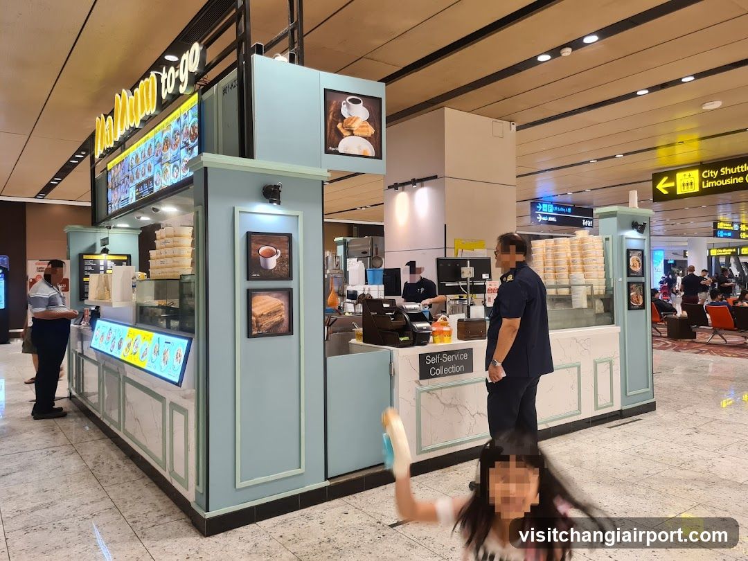 Airport Food Stall Interior