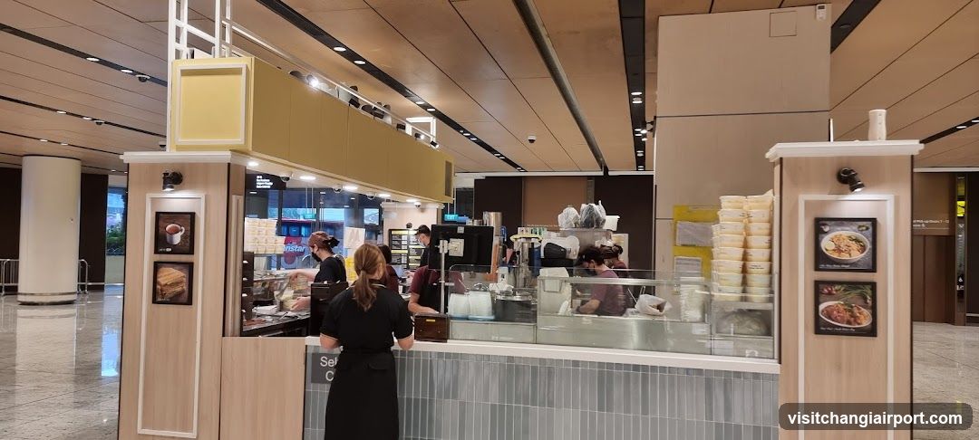 Food Stall Interior View
