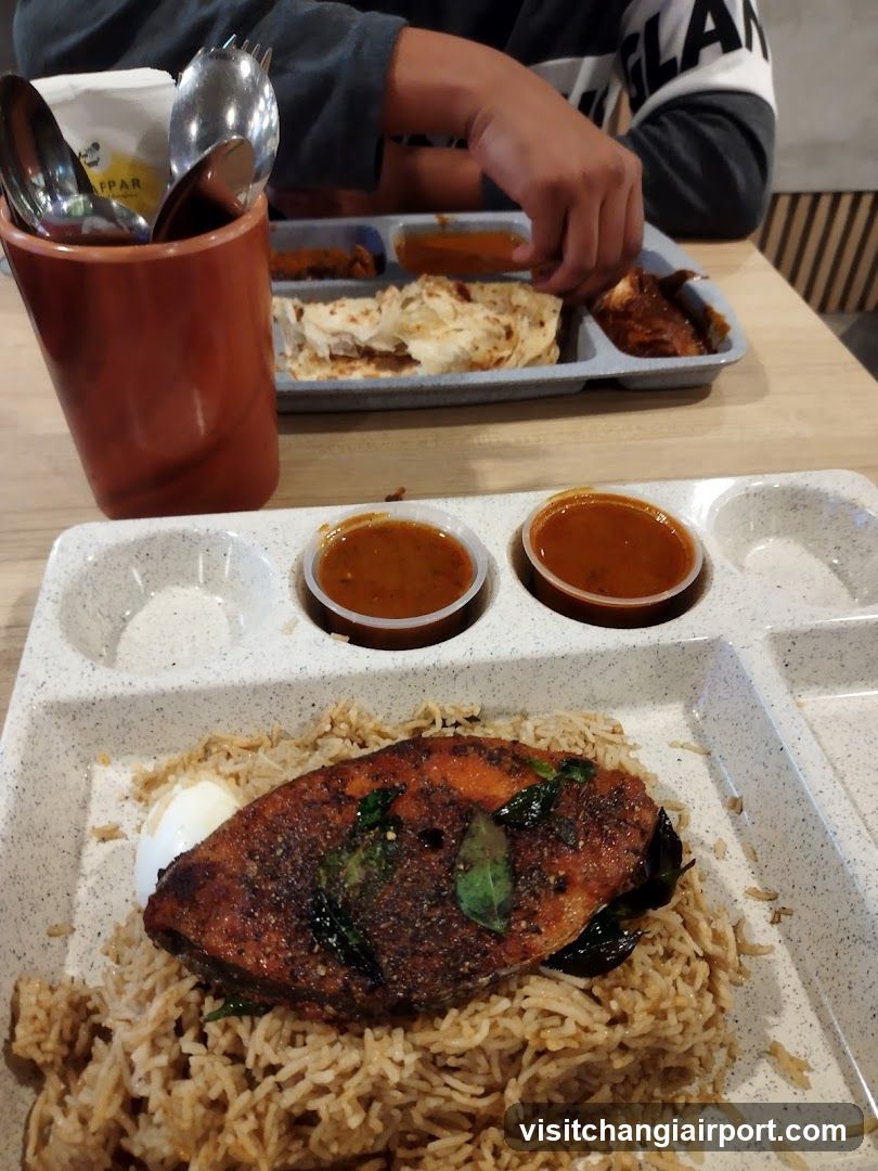 Fish Curry Rice Meal