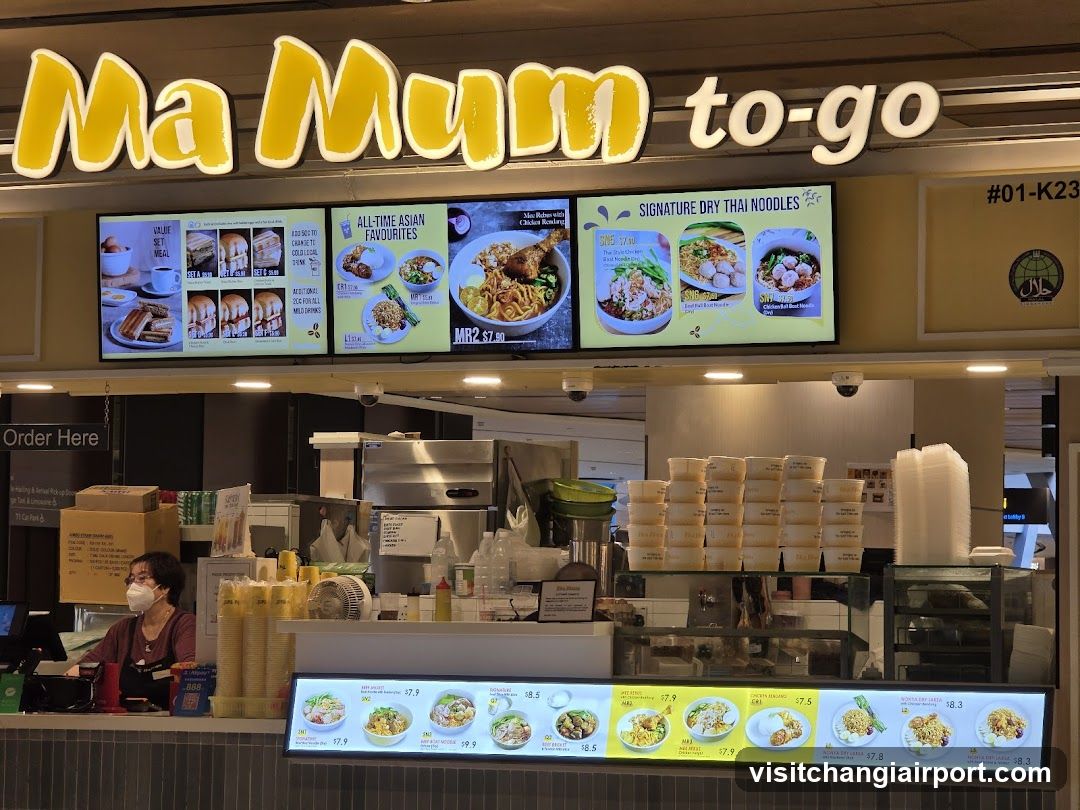 Ma Mum to-go food stall interior