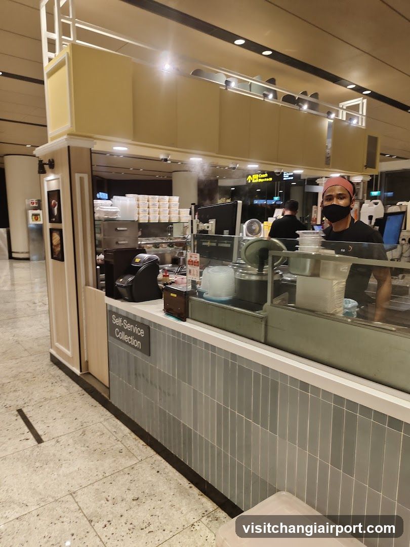 Food Counter with Staff