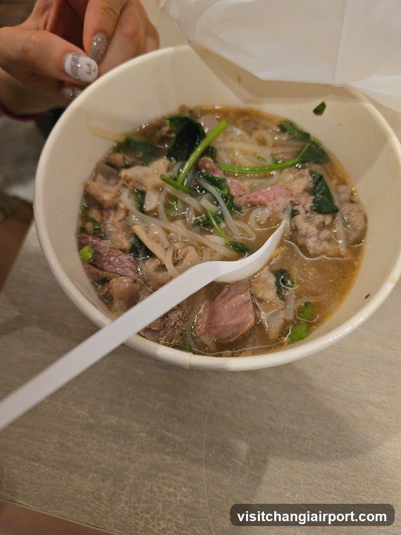 Bowl of Pho Soup