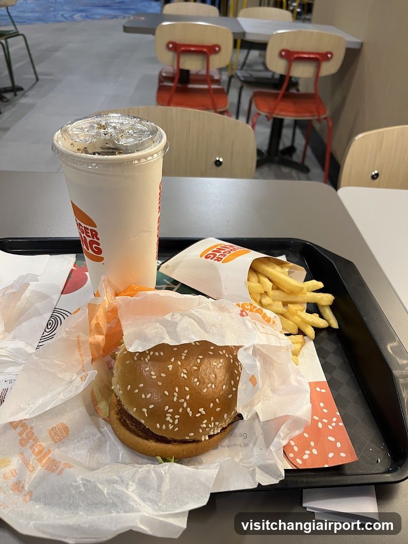 Burger King Meal Tray
