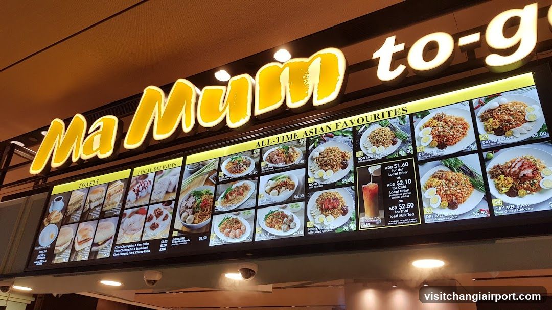 Ma Mum to-go Menu Board