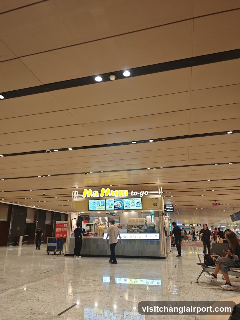 Airport Food Stall Interior
