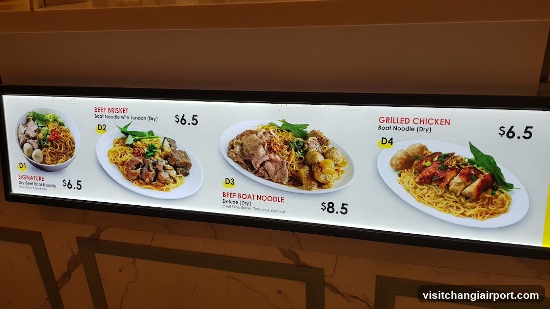 Noodle Menu Board