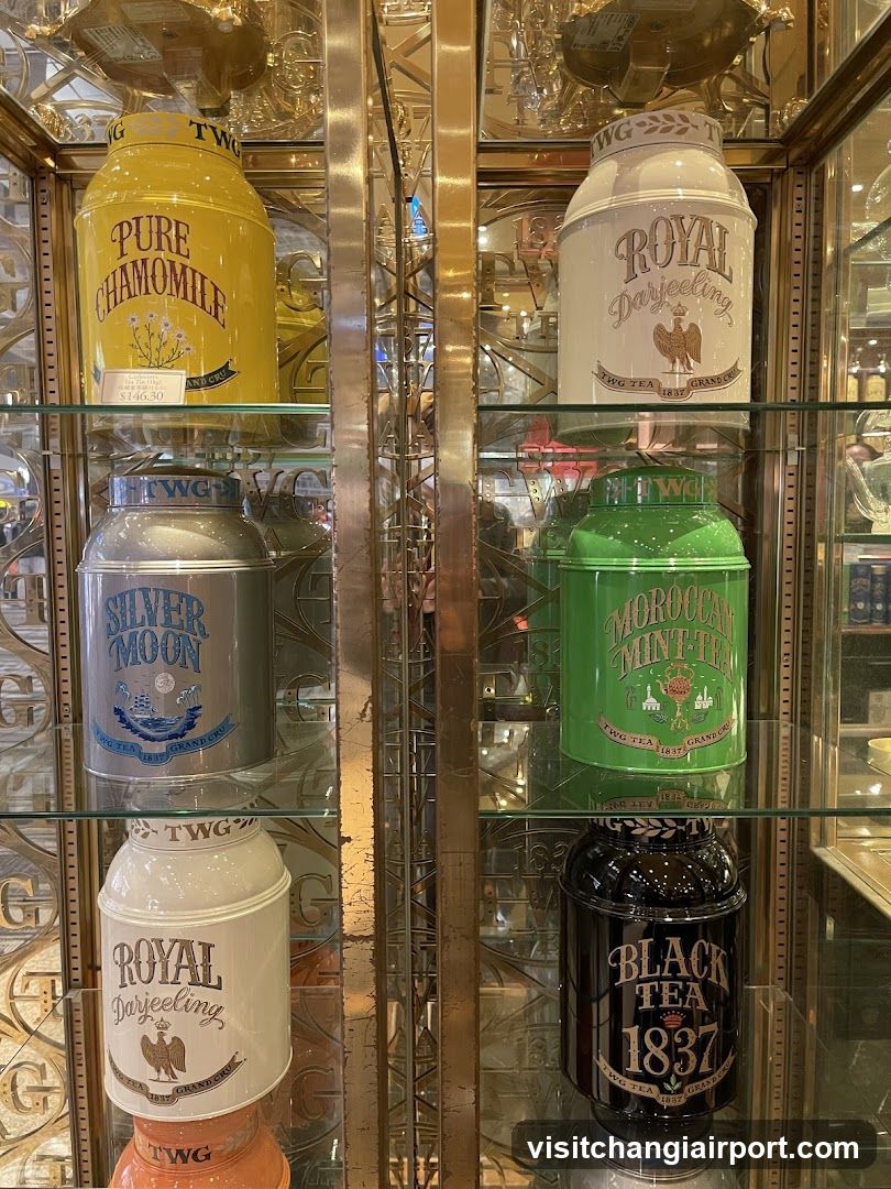 TWG Tea Display