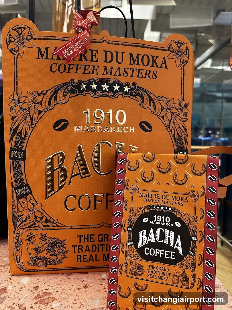 Bacha Coffee Packaging Display