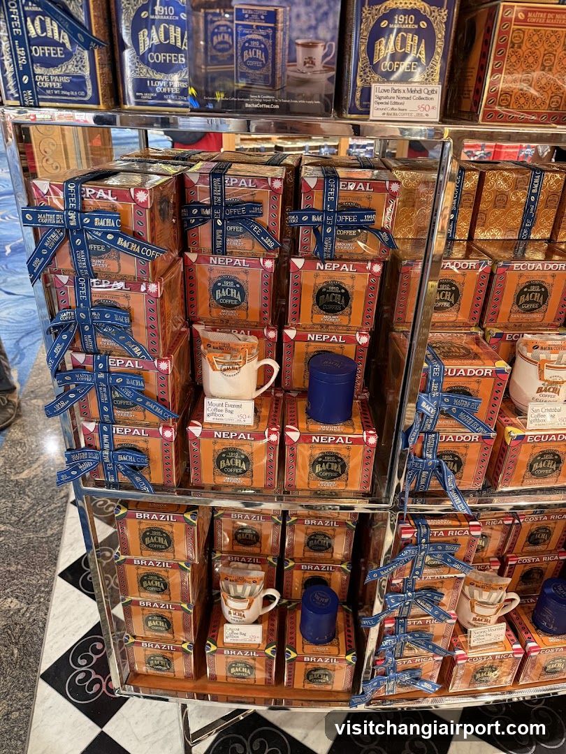 Bacha Coffee Display Rack