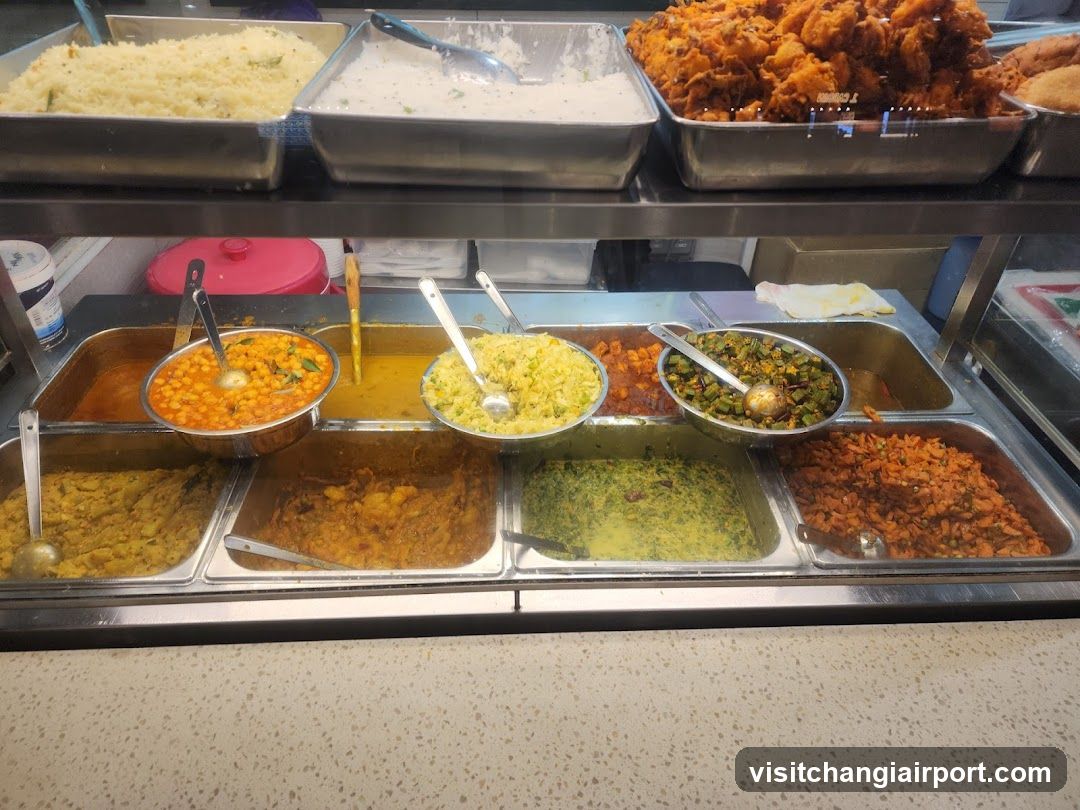 Indian Buffet Display