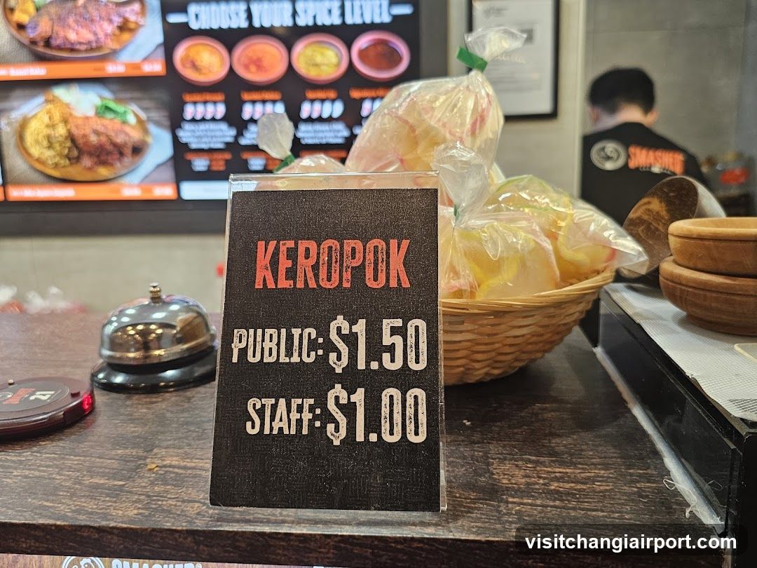 Keropok Price Sign