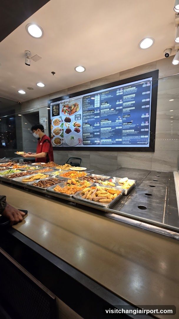 Food Counter Display