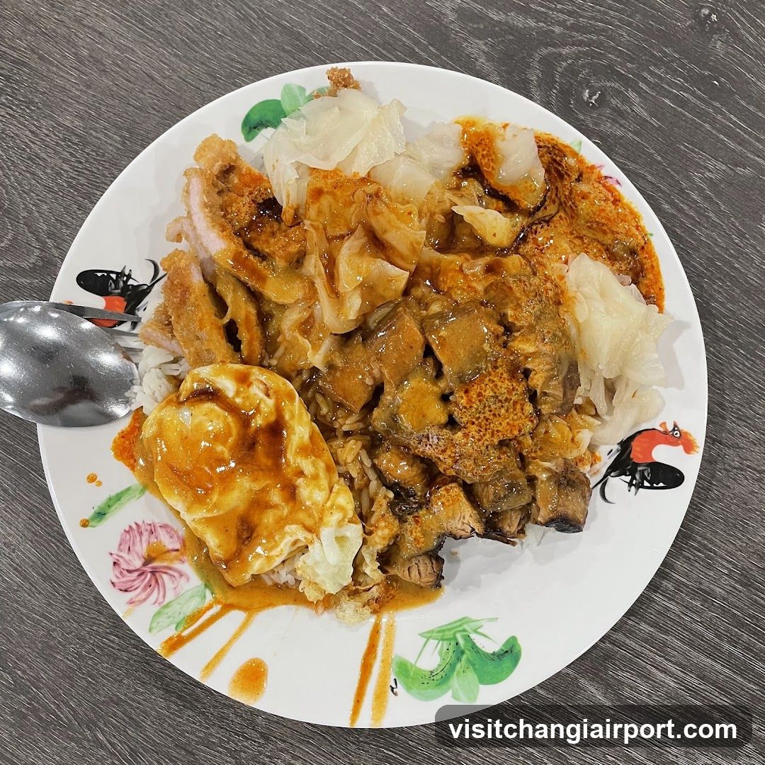 Rice Bowl with Meat and Egg