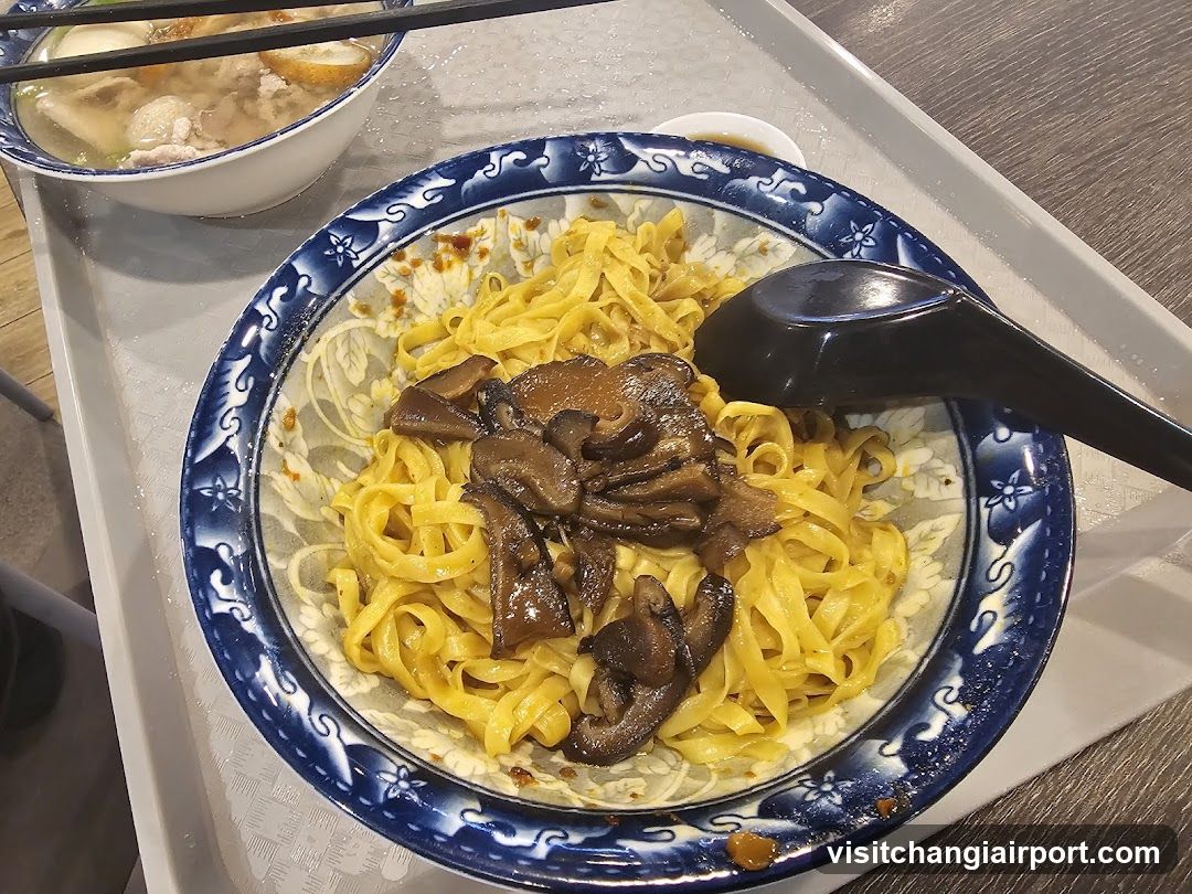 Noodle Bowl with Mushrooms