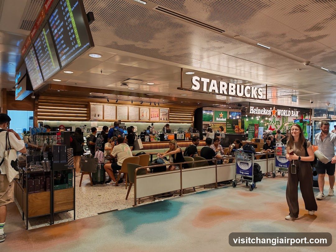 Starbucks Terminal 2 Transit Hall