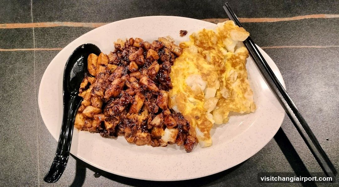Plate of Fried Rice with Egg and Meat