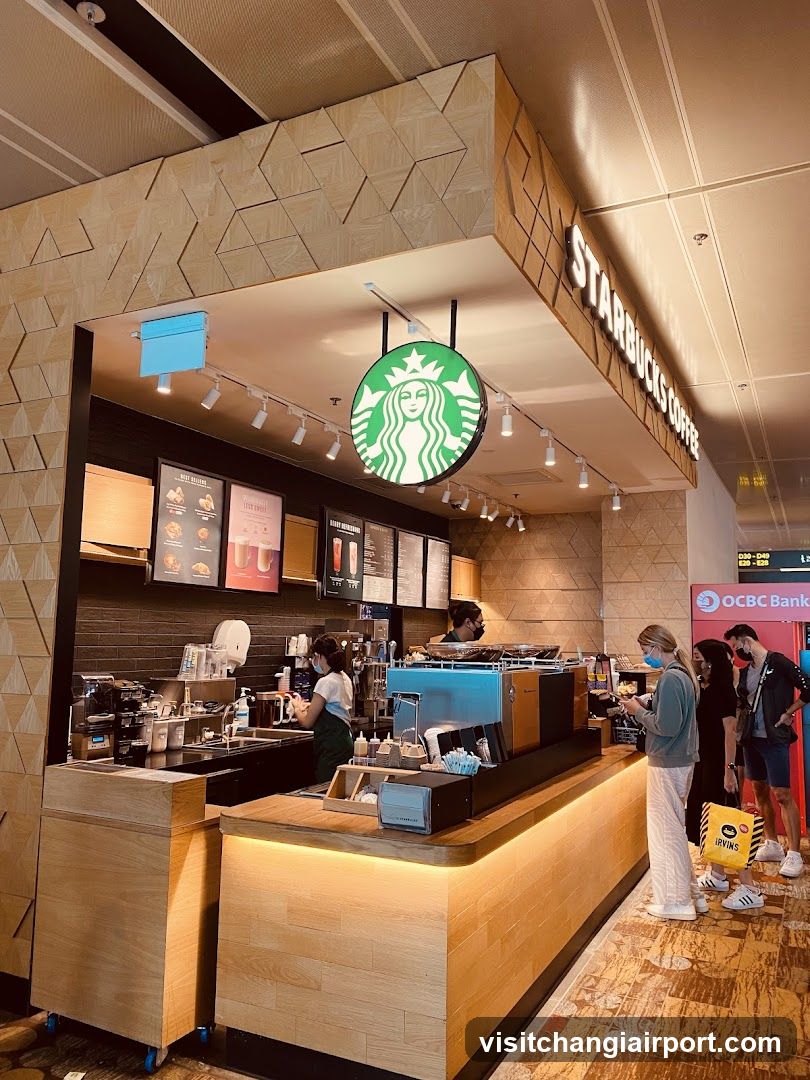 Starbucks Terminal 2 Transit Hall