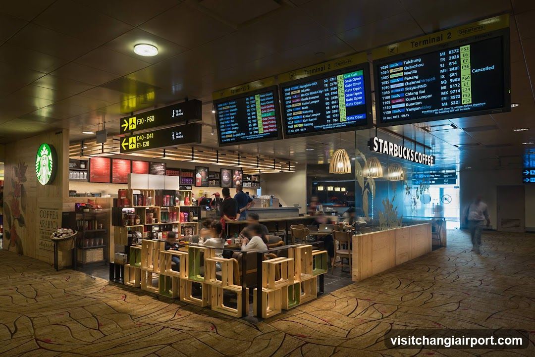 Airport Terminal Food Court
