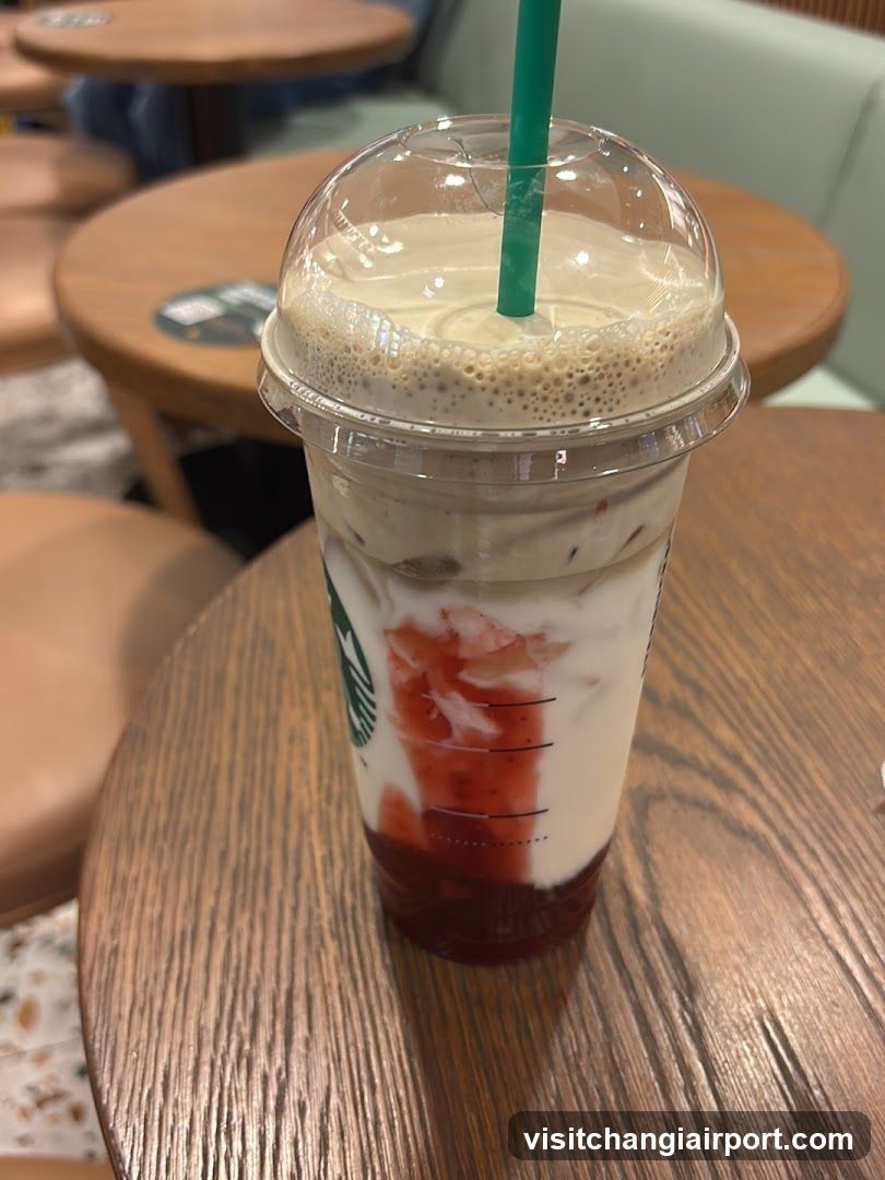 Iced Coffee Drink in Starbucks Cup