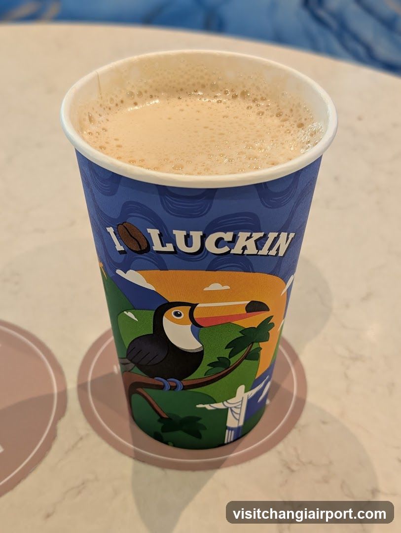 luckin coffee Terminal 1