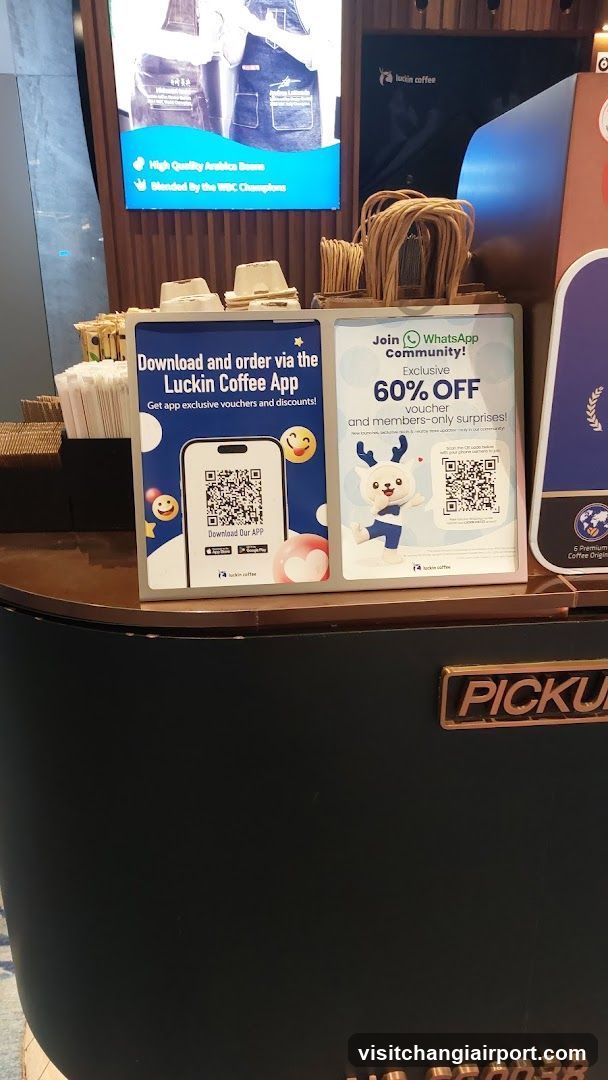 luckin coffee Terminal 1