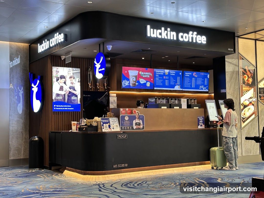 Luckin Coffee Store Interior