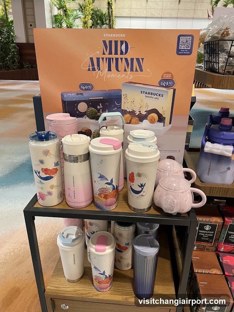 Starbucks Mid Autumn Moments Display