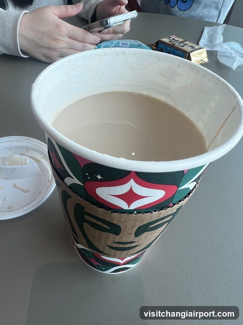 Starbucks Cup with Latte