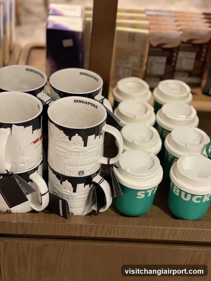 Starbucks Singapore Merchandise Display