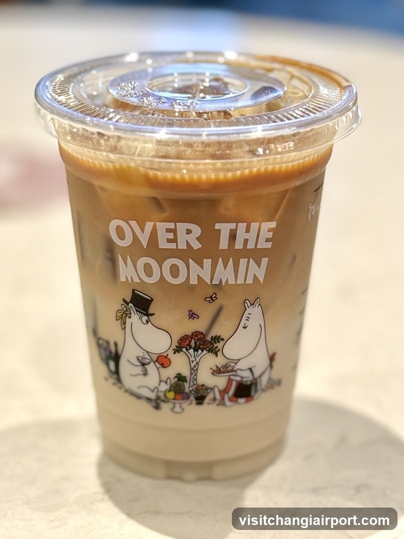Iced Coffee with Moonmin Design