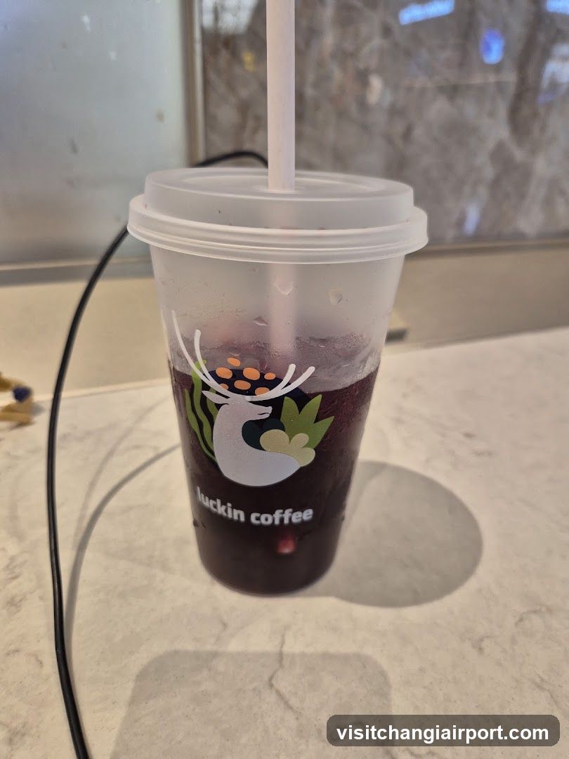 Luckin Coffee Cup with Deer Logo