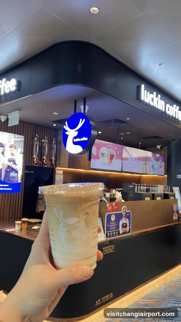 Luckin Coffee Interior Shot