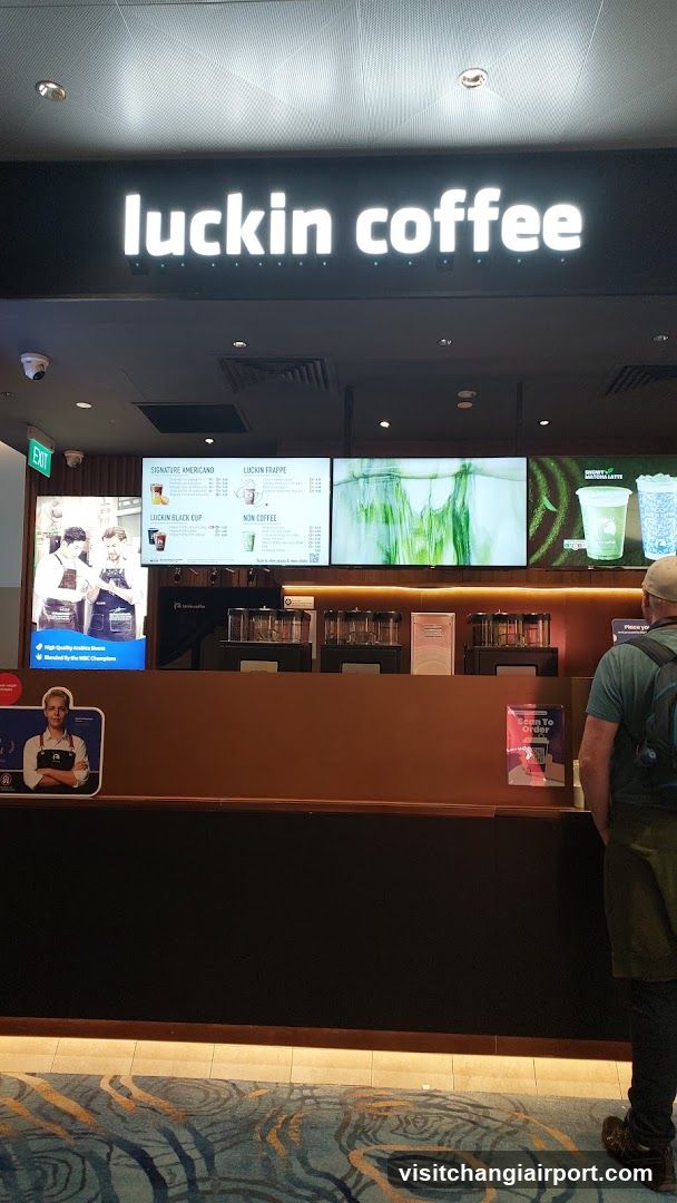 Luckin Coffee Store Interior
