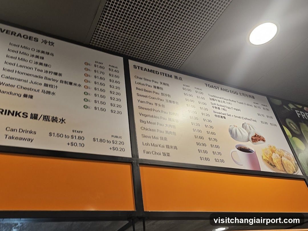 Cafe Menu Board