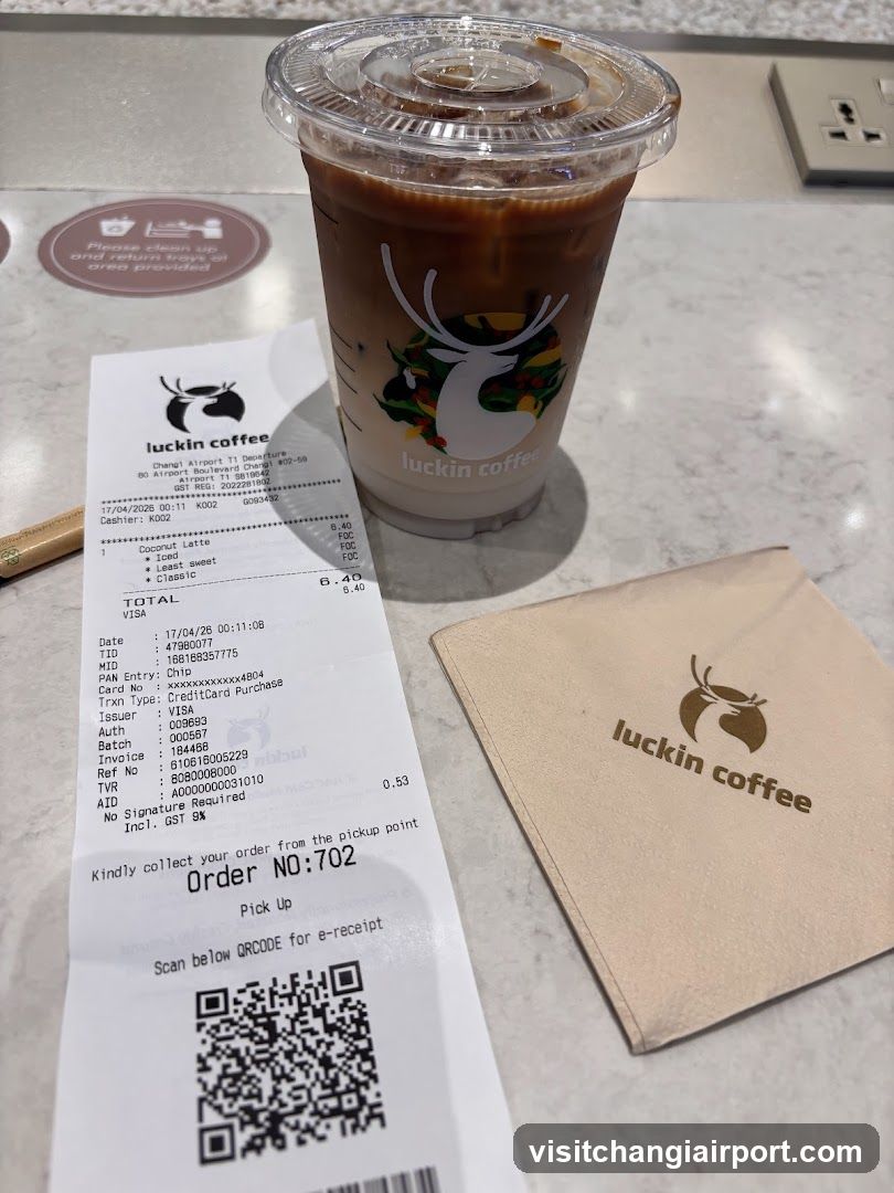 Luckin Coffee Order