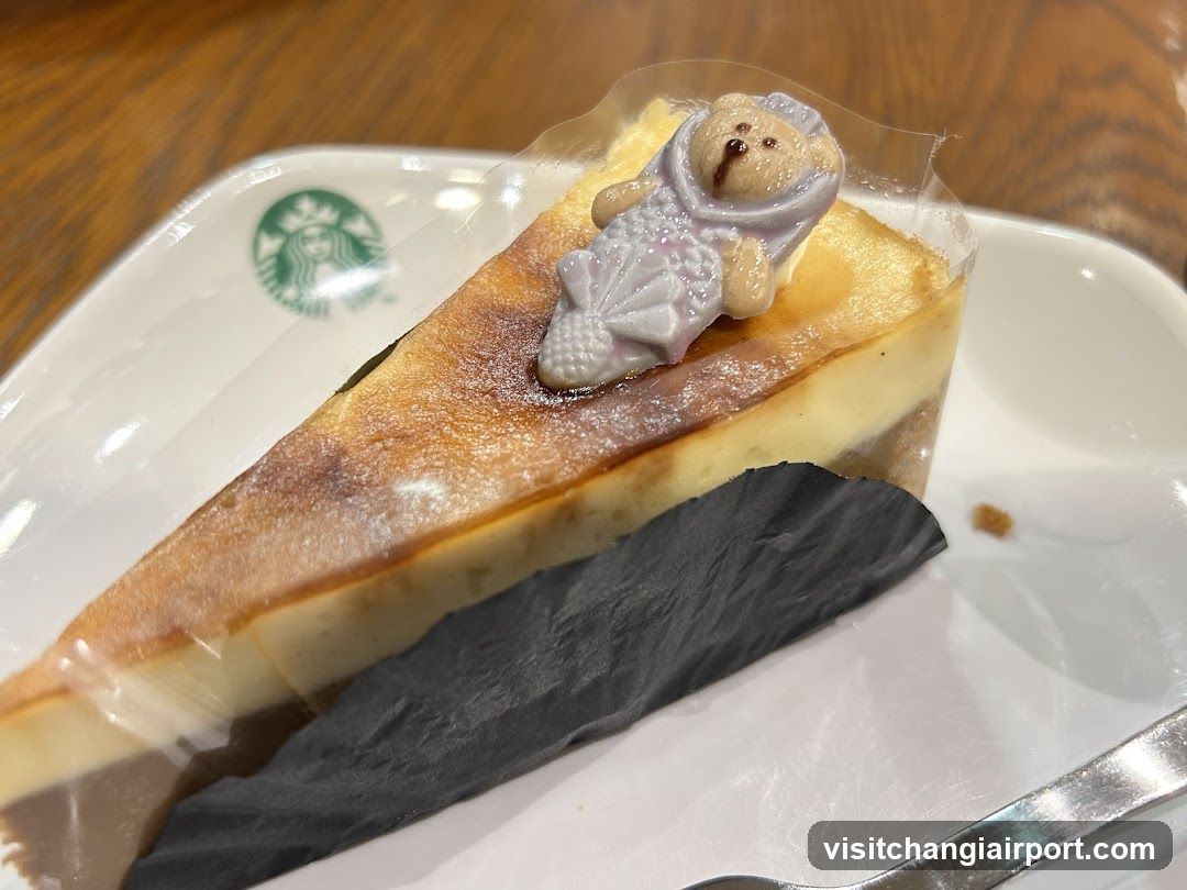 Cheesecake with Teddy Bear Topping