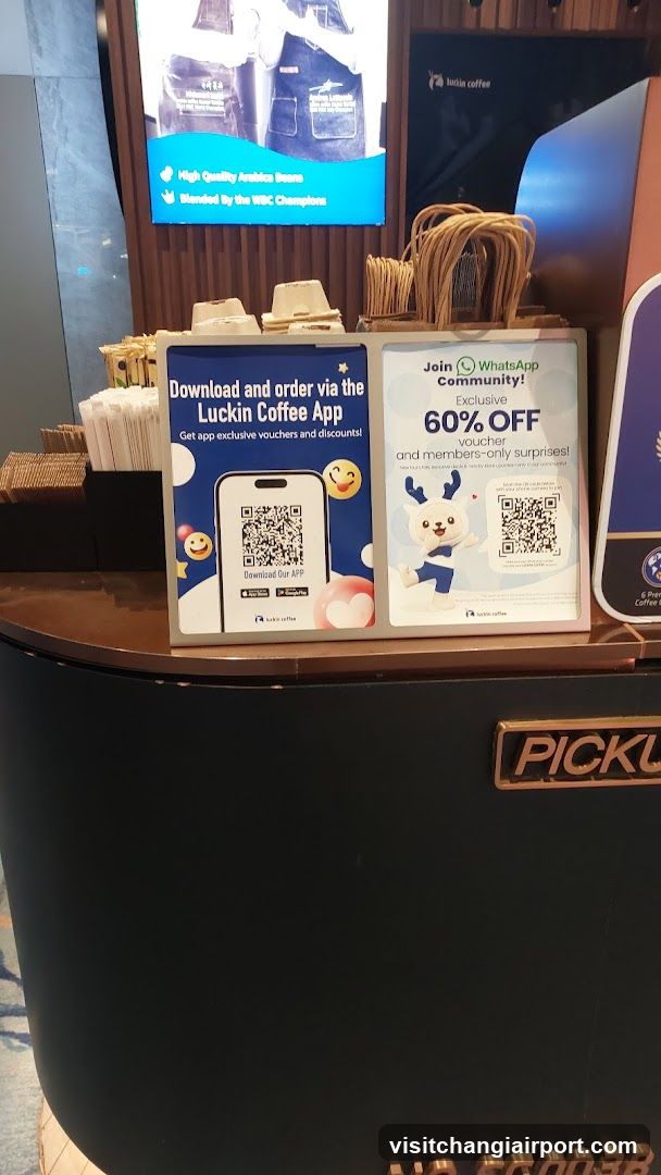 Luckin Coffee Promotion Display