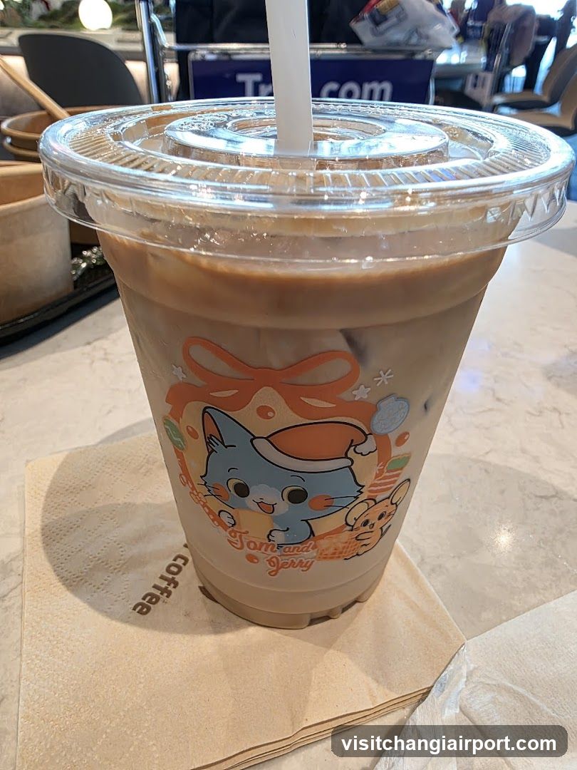 Iced Coffee with Tom and Jerry Cup