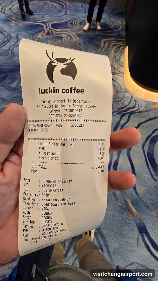 Luckin Coffee Receipt