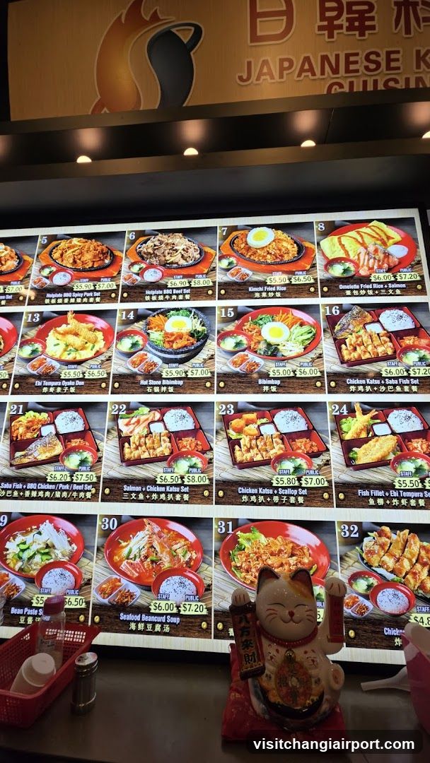 Japanese Cuisine Menu Board